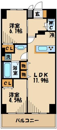 YamazakiSekiyuBLDの物件間取画像